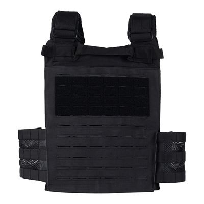 Chest Rig QR Plate Carrier LaseRcut SCHWARZ