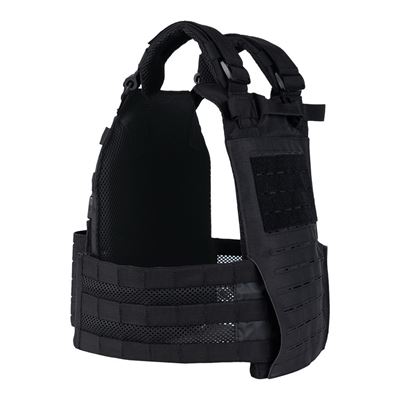 Chest Rig QR Plate Carrier LaseRcut SCHWARZ