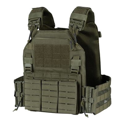 Chest Rig QR Plate Carrier Lasecut GRÜN