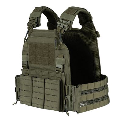 Chest Rig QR Plate Carrier Lasecut GRÜN