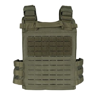 Chest Rig QR Plate Carrier Lasecut GRÜN