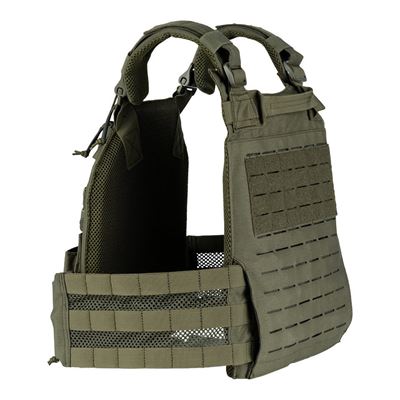 Chest Rig QR Plate Carrier Lasecut GRÜN