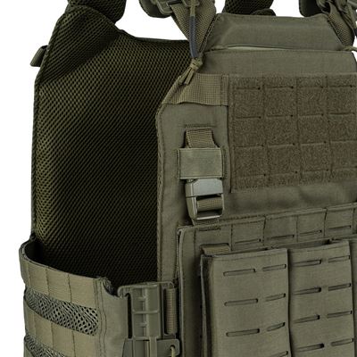 Chest Rig QR Plate Carrier Lasecut GRÜN