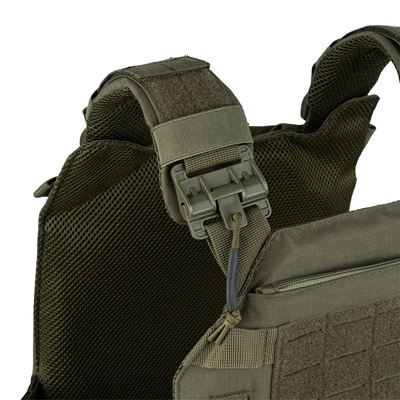 Chest Rig QR Plate Carrier Lasecut GRÜN