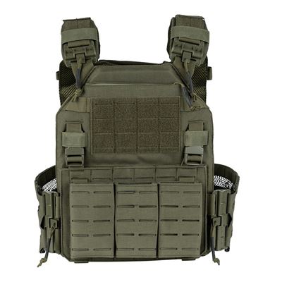 Chest Rig QR Plate Carrier Lasercut GRÜN