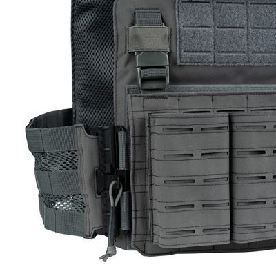 Chest Rig QR Plate Carrier Lasercut GRAU