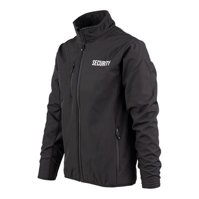 Jacke SECURITY softshell SCHWARZ