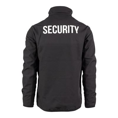 Jacke SECURITY softshell SCHWARZ