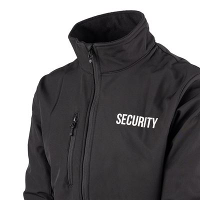 Jacke SECURITY softshell SCHWARZ