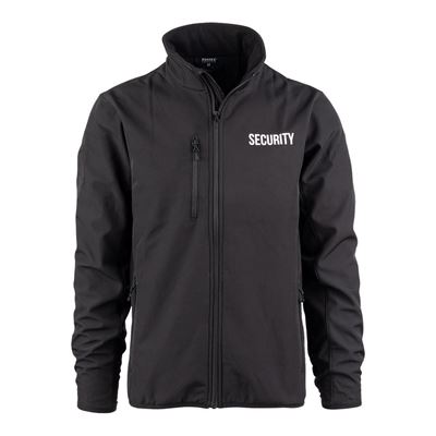 Jacke SECURITY softshell SCHWARZ