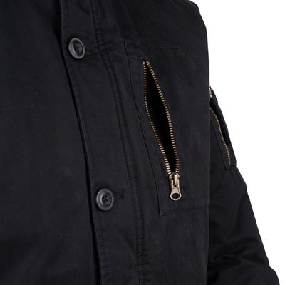 Jacke parka COMMANDER ARMY SCHWARZ