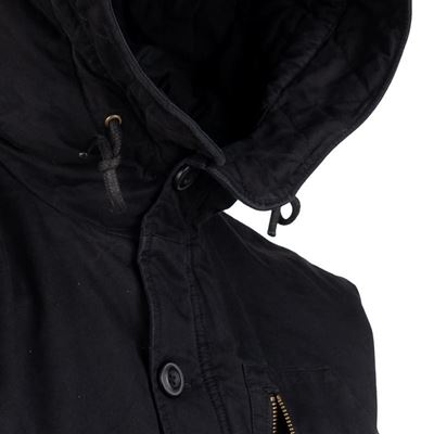 Jacke parka COMMANDER ARMY SCHWARZ