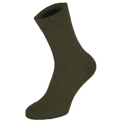 Socken MERINO OLIV