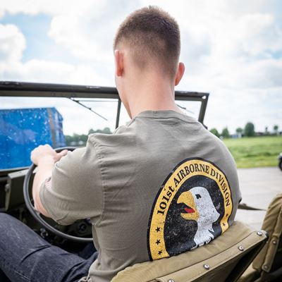 T-Shirt 101st Airborne Roundel GRÜN FOSTEX 133657 5