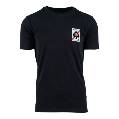 T-Shirt 77th Aces Fighter Squadron SCHWARZ FOSTEX 133663 2
