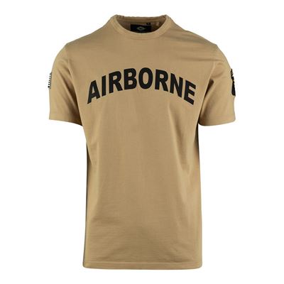 T-Shirt AIRBORNE mit Aufnäher der 101. Division auf dem Ärmel SAND FOSTEX 133670-P 2