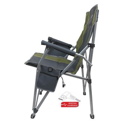 Klappbarer Campingstuhl WARM mit Sitzheizung Cattara 13475 7