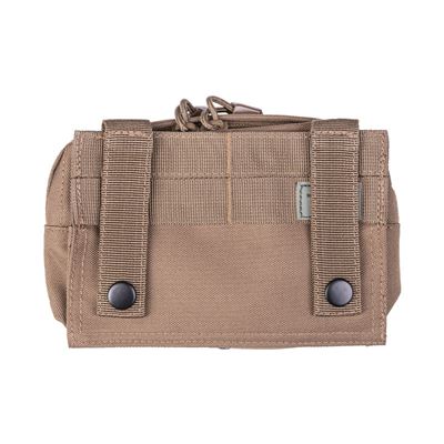 Pouch klein horizontal MOLLE DARK COYOTE