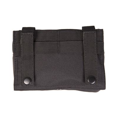 Pouch klein LASER CUT horizontal MOLLE SCHWARZ