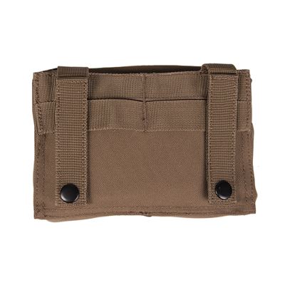 Pouch klein LASER CUT horizontal MOLLE COYOTE