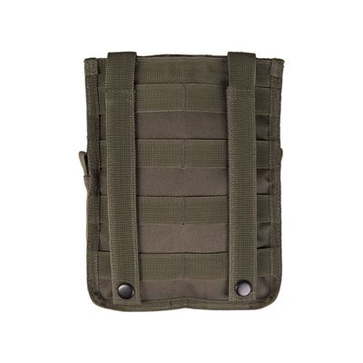 Pouch groß vertikal LASER CUT MOLLE GRÜN