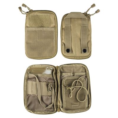 Gürtelpouch MOLLE mit Mesh COYOTE