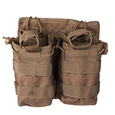 Double Open Mag Pouch M4/M16 COYOTE BROWN