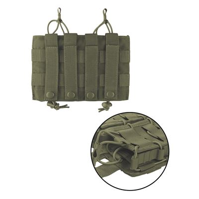 Tasche OPEN TOP FLEX für 2x Magazine OLIV