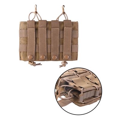 Tasche OPEN TOP FLEX für 2x Magazine COYOTE