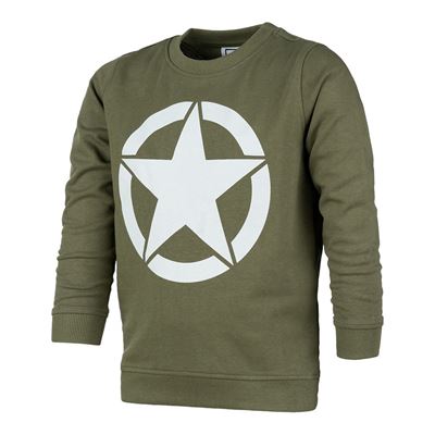 Kinder-Sweatshirt U.S. Star GRÜN FOSTEX 135101 2