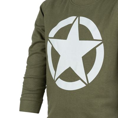Kinder-Sweatshirt U.S. Star GRÜN FOSTEX 135101 3