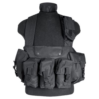 CHEST RIG 6 kapes SCHWARZ