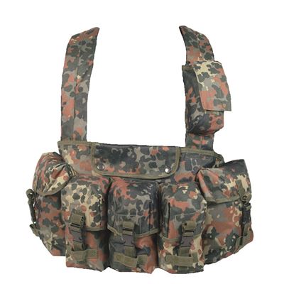 MIL-TEC CHEST RIG 6 kapes FLECKTARN | Army shop MILITARY RANGE