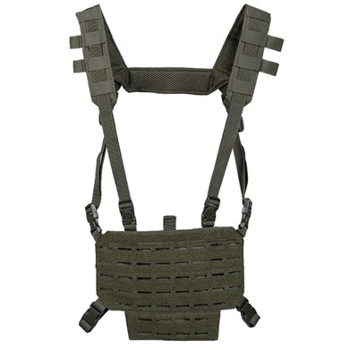 CHEST RIG ultraleicht LASER Panele GRÜN