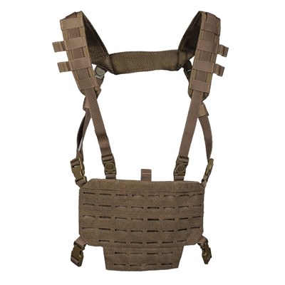 CHEST RIG ultraleicht LASER Panele DARK COYOTE