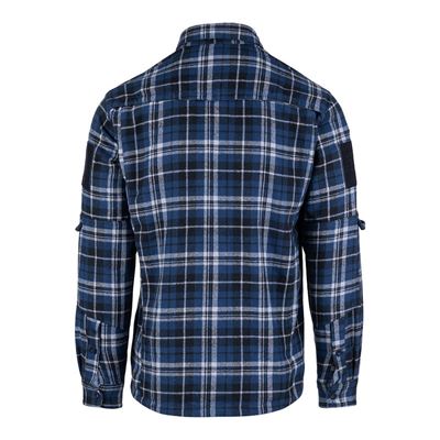 Flanellhemd CONTRACTOR Blue/grey