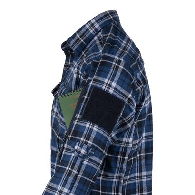 Flanellhemd CONTRACTOR Blue/grey
