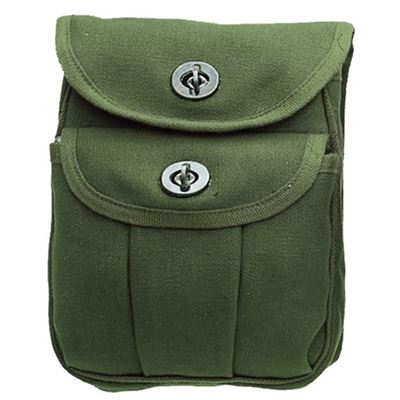 Gürtelpouch RANGER aus Leine GRÜN