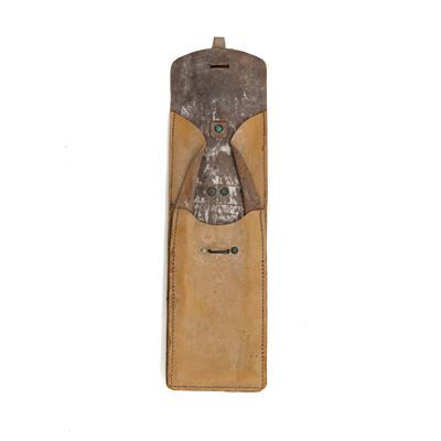 Mag Pouch für Magazin FRANZÖSISCH Leder klein 1-KS MAT gebr.