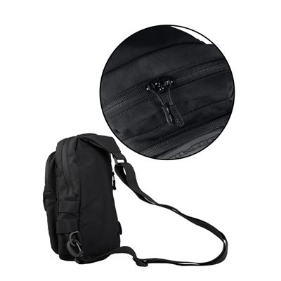 Rucksack CROSSBODY BAG MOLLE SCHWARZ