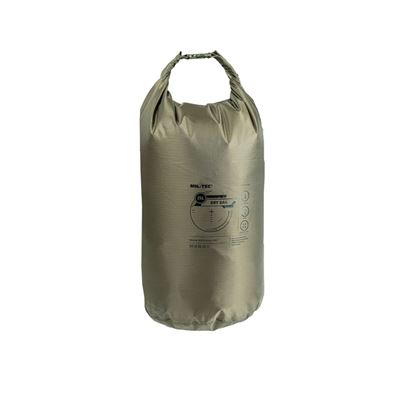Ultraleichte Rolltasche DRY BAG wasserdicht 25 Liter GRÜN