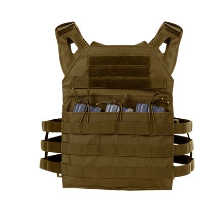 Plate Carrier MOLLE Plattenträger leicht COYOTE BROWN Übergröße