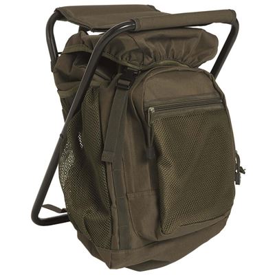 Rucksack mit Hocker 20l GRÜN