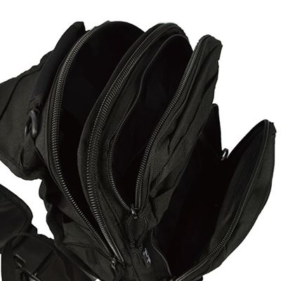 Rucksack ASSAULT klein one strap SCHWARZ