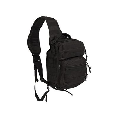 Rucksack ASSAULT klein one strap SCHWARZ