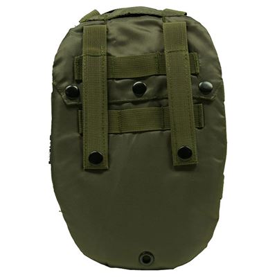 Trinkrucksack OVAL 1 L mit Riemen GRÜN