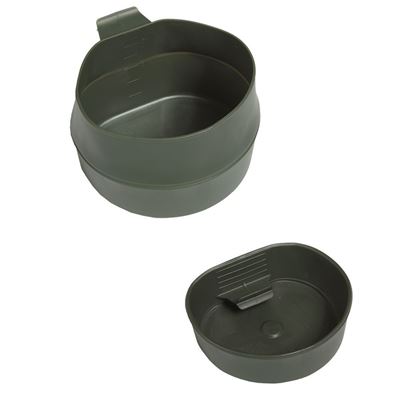 Tasse faltbar SCHWEDISCH FOLD-A-CUP® aus Kunststoff 200ml GRÜN
