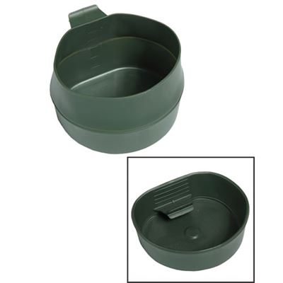 Tasse faltbar SCHWEDISCH FOLD-A-CUP® aus Kunststoff 600ml GRÜN