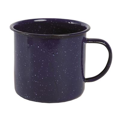 Tasse WESTERN emailliert 680 ml BLAU