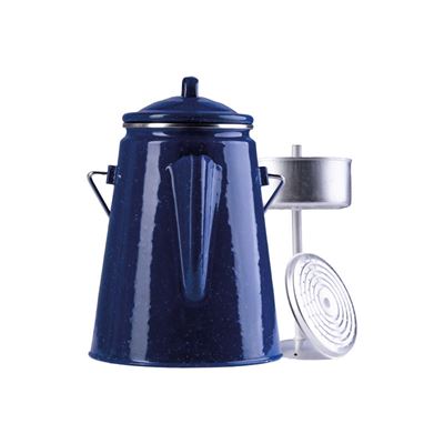 Kanne mit Perkolator 2 l BLAU